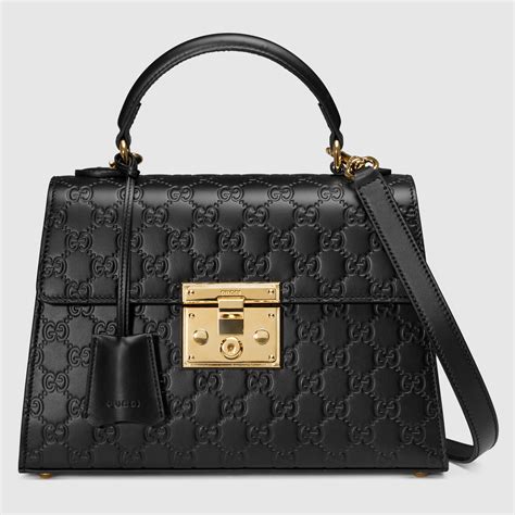 Padlock Gucci Signature top handle